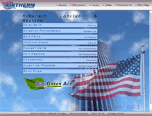 Tablet Screenshot of airthermhvac.com